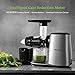 Masticating Juicer, Willsence Slow Juice Extractor, Nutrition Master Clod Press Juicer Machine with Reverse Function, Fruits and Vegetable Pulpfresh System with BPA Free Dishwasher Parts