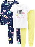 Carter's Little Girls' 4 Piece PJ Set