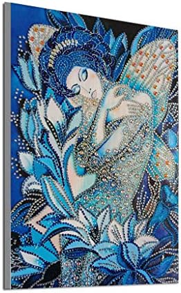 Millshop Diamond Painting Kit for Adult or Kid Diamond Painting Kit 5D DIY Partial Diamond Painting Sets, Diamond Painting by Number,Women,11.81x15.74inch
