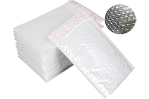 10Pcs/Lot 110 * 130Mm Bubble Mailers Padded Envelopes Packaging Shipping Bags White Pearl Film Bubble Envelope Courier BagsDe