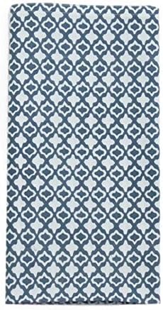 Set of 4 Handmade Organic Cloth Table Napkins (Eyeletta Stone)