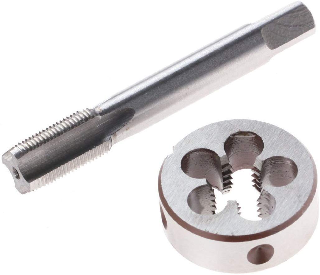 MonLiya New 14mm 14X 1 Left Hand Tap and Die Set