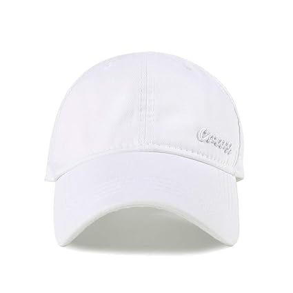 ladies white baseball cap
