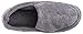 Isotoner Mens Microterry Slip-On Charcoal Large 9.5-10.5