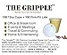 The Gripple™ 100/PK RIPPLE COFFEE CUPS & LIDS Disposable Insulated GRPL12OZPK100CL- GREAT LOOK - FIRM-FIT LIDS - NO LEAKS - GO SLEEVELESS - GRIP EASY - ECO-FRIENDLY - EVENTS HOLIDAYS