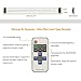 10 Levels Dimmable Under Cabinet Lighting Remote Control Warm White Under Counter Lights 12W 900LM LED Closet Lights Bar, 24W Fluorescent Tube Equivalent for the shelf, cabinets, bookcase