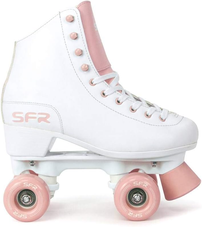 SFR Skates Figure Quad Skates Youth Unisex, Multicoloured (White Ink), 34 (Spain) - Image 3