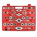 Zoostliss 110 Piece Bearing Steel Tap and Die Set Tungsten Steel Titanium Sae and Metric Tools