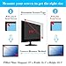 19 Inch Monitor Privacy Filter -Anti Glare Screen Protector Compatible Diagonal 19″ Widescreen Desktop and All-in-One Monitor with 16:10 Aspect Ratio Screen[16.1″ W x 10.1″ H]thumb 1
