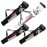 BRUBAKER Ski Bag CARVER CHAMPION for 1 Pair of Ski and Poles, Padded, Resistant