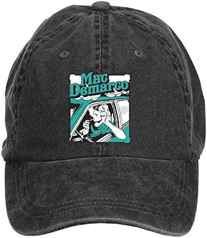 ciyanccapp Unisex Mac Demarco Smoke Poster Baseball Caps One Size ColorName Velcro Adjustable