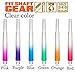 Fit Shaft GEAR Clear Gradient Color - Normal Spinning Dart Shafts