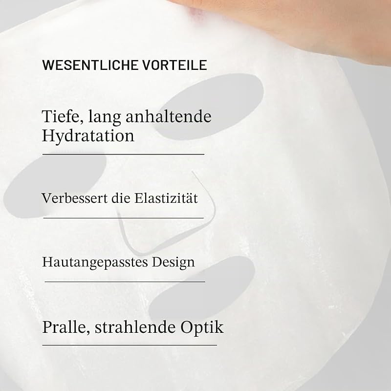 d'Alba Italian weiß Trüffel Nourishing Treatment Mask, pflegende Gesichtsmaske für die Nacht (5 Stück)