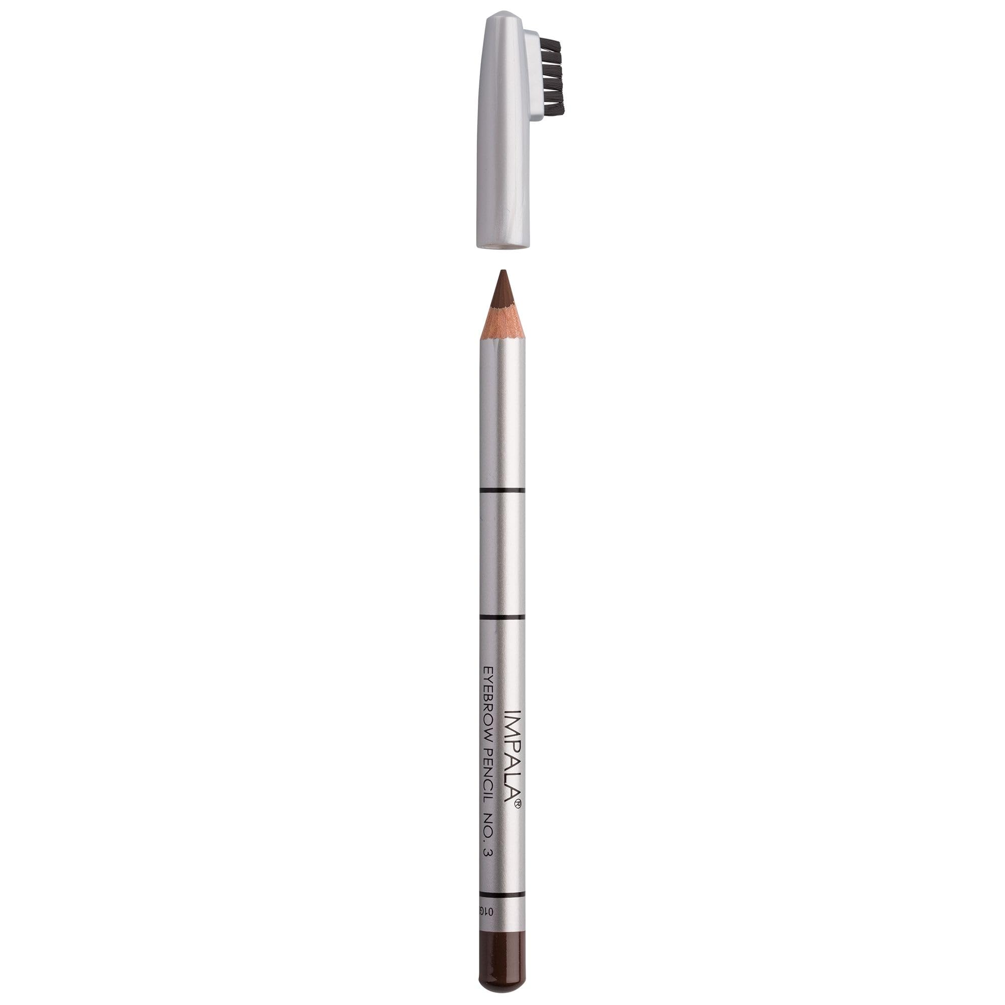 Impala Eyebrow Pencil with Brush | Colour 03 Cappucino | Perfect, Full & Natural Eyebrows | Long Lasting