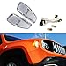 GTINTHEBOX Clear Lens Amber LED Lights Side Marker Turn Signal Clearance Lamps Update Kit for Jeep Renegade 2014 2015 2016 2017 2018,2 Pcs