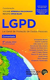 Livro LGPD Lei Geral de Proteção de Dados Pessoais