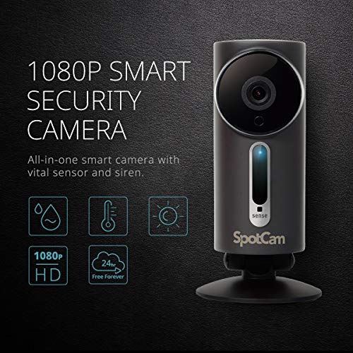 SpotCam Sense Pro Wireless Home Security Camera 1080p HD