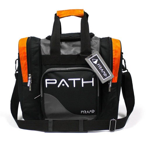 Pyramid Path Pro Deluxe Single Tote - Silver/Orange