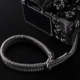 Qiang Ni Camera Wrist Strap: Black Paracord Camera
