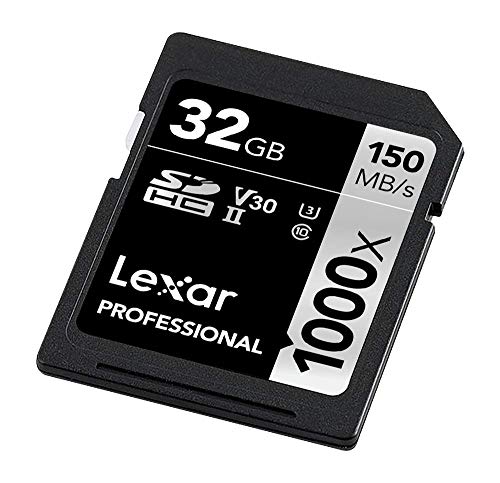 Lexar Professional 1000X 32GB SDHC Uhs-II Card