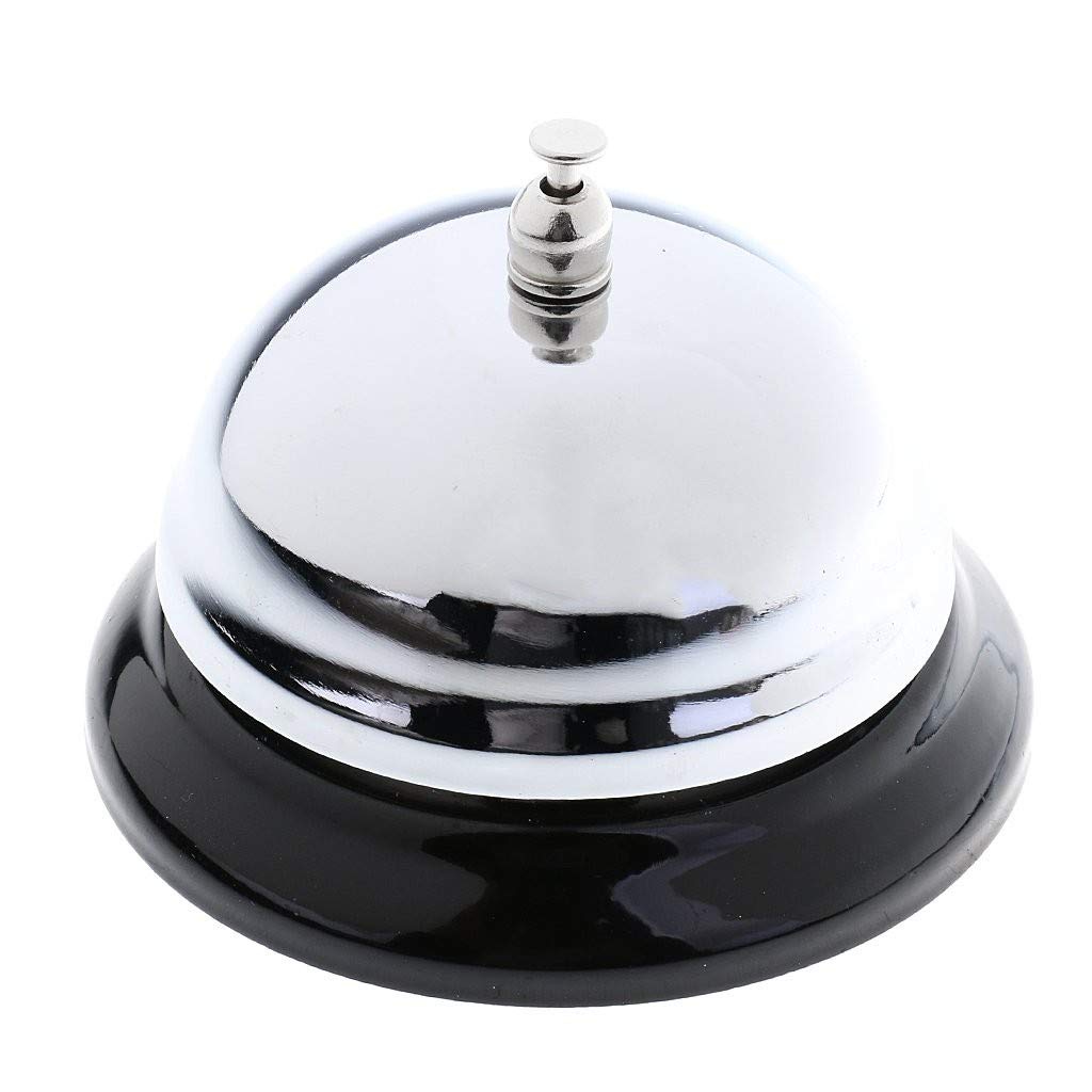 Polished Metal Table Bell For Hotel Reception Restaurant Hotel