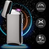 Dual Arc Electric Lighter USB Rechargeable with