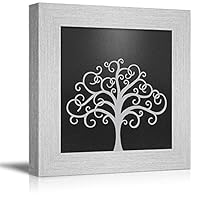 Canvas Wall Art Abstract Ink Painting Canvas Prints Home Artwork Decoration for Living Room,Bedroom - 12x12 inches