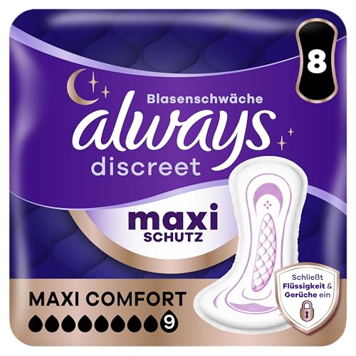 Always Discreet Maxi Comfort Pads