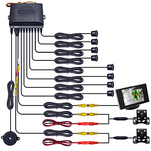 FEELDO Car 8 Sensors/4-LED CCD Camera/3.5
