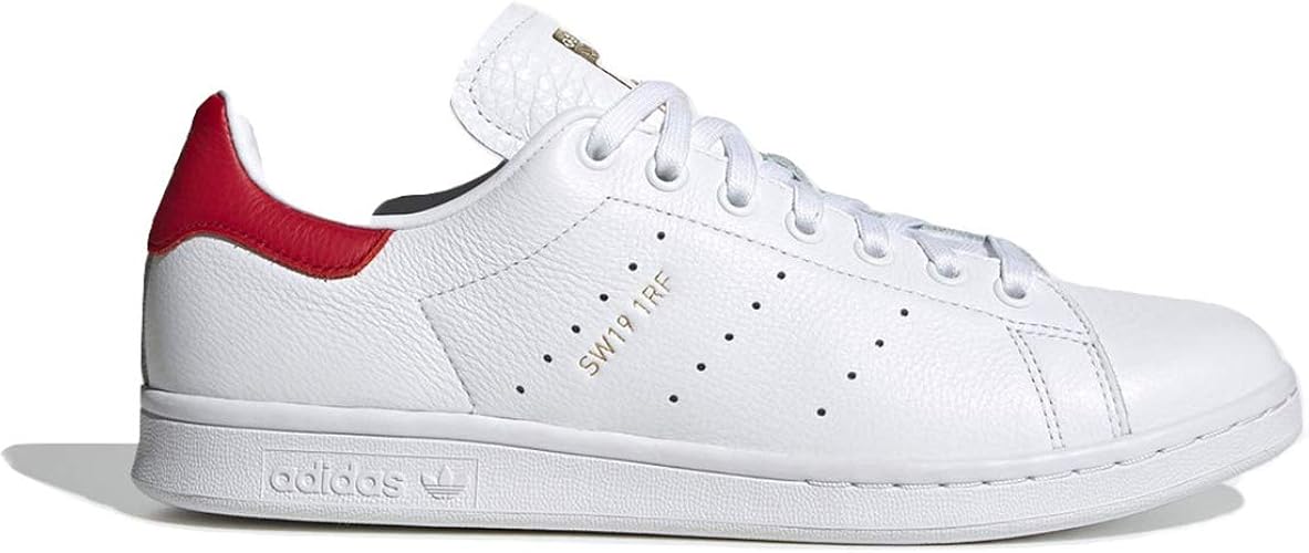adidas stan smith red white