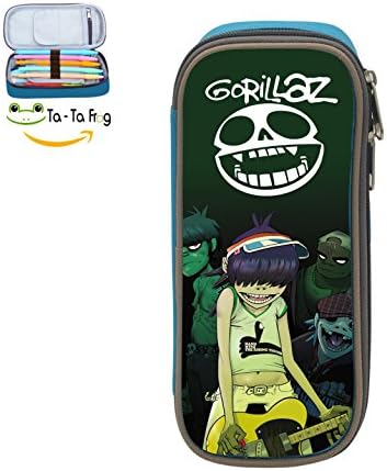 Gorilla-z Student Pencil Case Large Capacity Makeup Pouch Office Pencil Bag