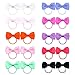 Belle Beau Baby Girls Bow Elastic Ties,Ponytail Holders,Hair Bands,Hair Elastics,Value Set (B)