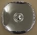 John Deere M42184 12 Inch Rim Chrome Wheel Covers Moons Hub Caps (Set of 2)