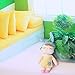Plush Doll Bunny Babies Toys Metoo Backpack Clips Toddler Yellow Color 7 Inches