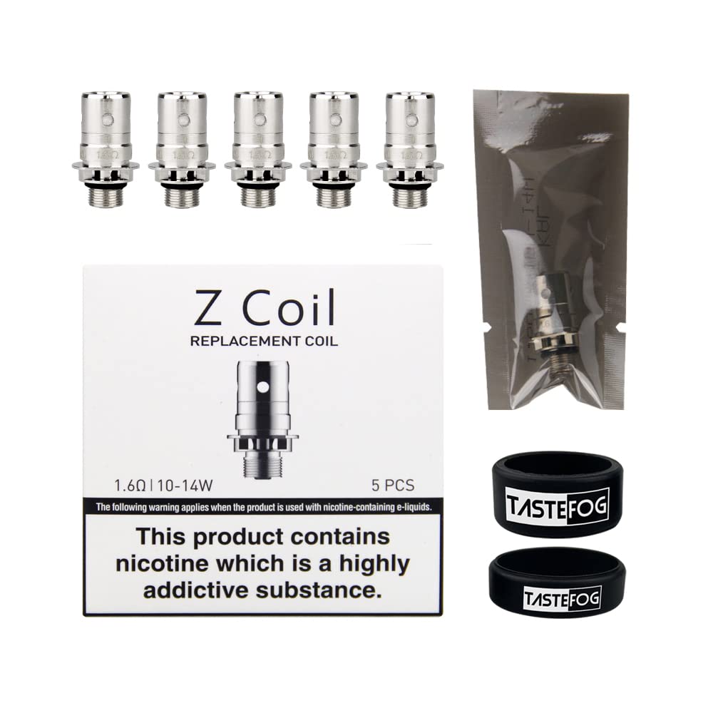 INNOKIN Z Coil Replacement Coil 1.6 ohm 10-14W for Zenith Coils Zenith Pro Zenith D22 Zlide Tank iTaste Kroma-A Zenith Cool Fire Mini Zenith D22 Adept Zlide Tube Kroma R Zlide Kit, 5pcs