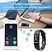 LETSCOM Fitness Tracker HR, Activity Tracker Watch with Heart Rate Monitor, IP67 Waterproof Smart Bracelet as Step Counter Pedometer Calorie Watch for Kids Women Men