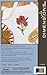 Dimensions Crafts Stamped Cross Stitch Kitchen Apron, Amaryllis