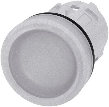 Siemens 3SU1001-6AA60-0AA0 Indicator Light, 22MM, Round, Plastic, White, Smooth Lens, White