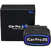Vgate iCar Pro 2S Bluetooth OBD2 Scanner Fixd Diagnostic Tool Code Reader | Car Diagnostic Tool OBD2 Adapter, Compatible with Android iOS Windows, Black