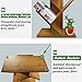 COPREE Bamboo 9-Shelf Tree Bookshelf Book Rack Display Storage Organizer Bookcase Shelving Free Standing Bookshelves for CDs, Movies & Books Holder