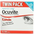 Bausch + Lomb Ocuvite Eye Vitamin & Mineral Supplement with Lutein - 240 Tablets (Pack of 3)
