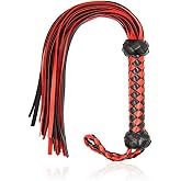 Faux Leather Whip Riding Crop Equestrian Horse Equipment Tool for Horse Riding and Training.