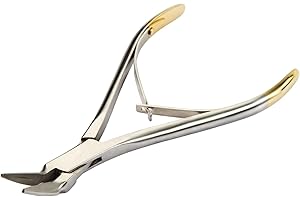 KOUYOT Tooth Extraction Tool Tooth Puller Dental Forceps Extracting Forceps Dental Pliers 45 Degrees ‌ 6"