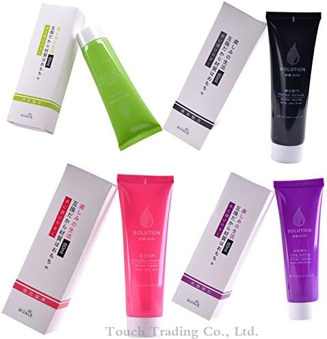 Texay(TM) 4pcs Lubr icantfor products 60g women vagina lube uales gel uales oil anal oral gay water based