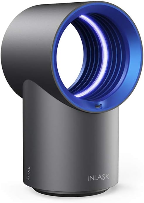 Indoor : Bug, Fruit Fly, Gnat, Mosquito Killer - Child and Kids Safe - No Zapper - Non-Toxic (Blue)