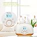 [2018 UPGRADED]Baby Bottle Warmer, Bottle Sterilizer & Smart Thermostat 4-in-1 with Fast Transit Heat, Real Time Temperature LCD Monitor and Precise Temperature Control, fit most brands baby bottles