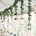 HO2NLE 12 Pack 84 Feet Artificial Fake Hanging Vines Plant Faux Silk Green Leaf Garlands Home Office Garden Outdoor Wall Greenery Cover Jungle Party Decoration primary