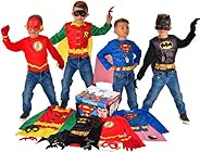 Imagine by Rubie's DC Comics Children's Dress up Trunk with Superman, The Flash, Batman a