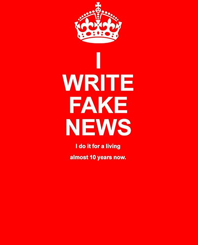 Download I WRITE FAKE NEWS: I do it for a living, almost 10 years now. (English Edition) PDF