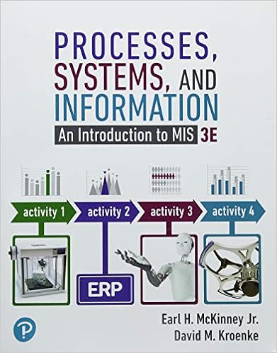 Processes Systems And Information An Introduction To Mis Plus Mylab Mis With Pearson Etext Access Card Package Mckinney Jr Earl Kroenke David 9780134854441 Amazon Com Books